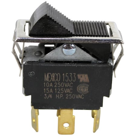 Southbend Switch, On/Off Black Rocker 1011817